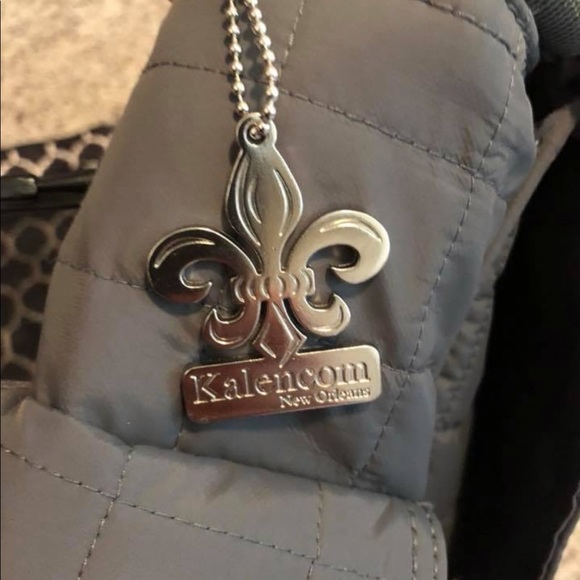 Kalencom Quilted Diaper Bag (Grey) - Picture 6 of 8